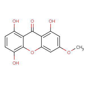 CAS No:2798-25-6 1,5,8-trihydroxy-3-methoxyxanthen-9-one