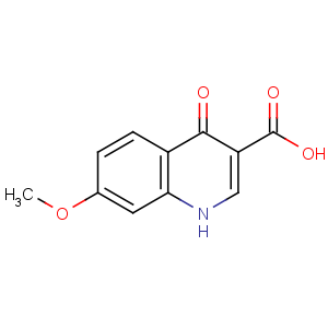 CAS No:28027-17-0 7-methoxy-4-oxo-1H-quinoline-3-carboxylic acid