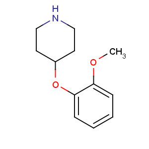 CAS No:28033-32-1 4-(2-methoxyphenoxy)piperidine