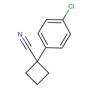 CAS No:28049-61-8 1-(4-chlorophenyl)cyclobutane-1-carbonitrile