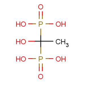 CAS No:2809-21-4 (1-hydroxy-1-phosphonoethyl)phosphonic acid