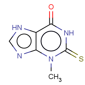 CAS No:28139-02-8 6H-Purin-6-one,1,2,3,9-tetrahydro-3-methyl-2-thioxo-