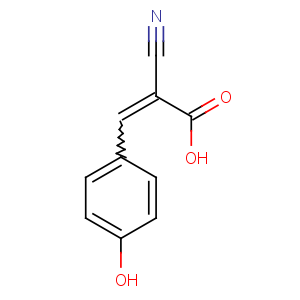 CAS No:28166-41-8 2-cyano-3-(4-hydroxyphenyl)prop-2-enoic acid