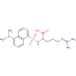 CAS No:28217-22-3 L-Arginine,N2-[[5-(dimethylamino)-1-naphthalenyl]sulfonyl]-