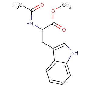 CAS No:2824-57-9 L-Tryptophan,N-acetyl-, methyl ester