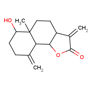 CAS No:28254-53-7 Naphtho[1,2-b]furan-2(3H)-one,decahydro-6-hydroxy-5a-methyl-3,9-bis(methylene)-, (3aS,5aR,6R,9aS,9bS)-