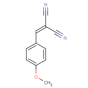 CAS No:2826-26-8 2-[(4-methoxyphenyl)methylidene]propanedinitrile