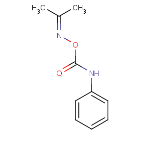 CAS No:2828-42-4 (propan-2-ylideneamino) N-phenylcarbamate