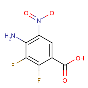 CAS No:284030-57-5 4-amino-2,3-difluoro-5-nitrobenzoic acid