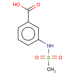 CAS No:28547-13-9 Benzoic acid,3-[(methylsulfonyl)amino]-
