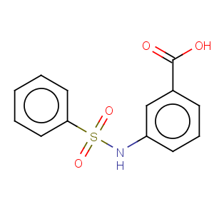 CAS No:28547-15-1 Benzoic acid,3-[(phenylsulfonyl)amino]-