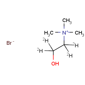 CAS No:285979-69-3 Ethan-1,1,2,2-d4-aminium,2-hydroxy-N,N,N-trimethyl-, bromide (9CI)