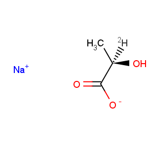 CAS No:285979-83-1 sodium l-lactate-2-d1