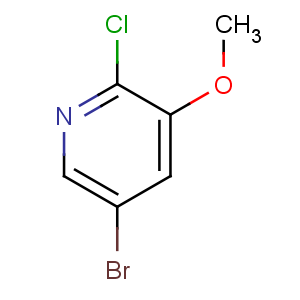 CAS No:286947-03-3 5-bromo-2-chloro-3-methoxypyridine