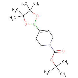 CAS No:286961-14-6 tert-butyl<br />4-(4,4,5,5-tetramethyl-1,3,2-dioxaborolan-2-yl)-3,<br />6-dihydro-2H-pyridine-1-carboxylate