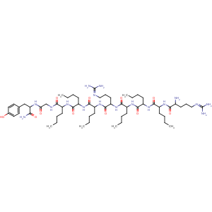CAS No:287096-87-1 D-Tyrosinamide,D-arginyl-D-norleucyl-D-norleucyl-D-norleucyl-D-arginyl-D-norleucyl-D-norleucyl-D-norleucylglycyl-
