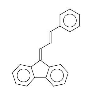 CAS No:2871-26-3 9H-Fluorene,9-(3-phenyl-2-propen-1-ylidene)-