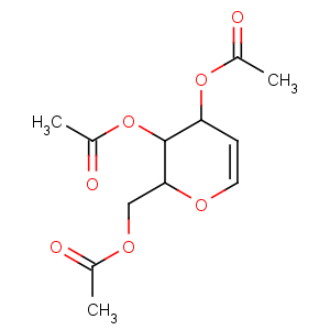 CAS No:2873-29-2 [(2R,3S,4R)-3,4-diacetyloxy-3,4-dihydro-2H-pyran-2-yl]methyl acetate