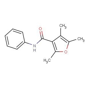 CAS No:28730-17-8 2,4,5-trimethyl-N-phenylfuran-3-carboxamide