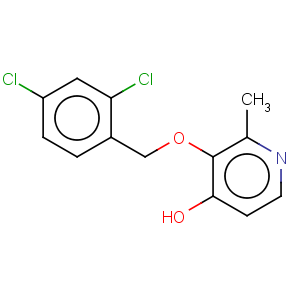 CAS No:287928-00-1 4-Pyridinol,3-[(2,4-dichlorophenyl)methoxy]-2-methyl-