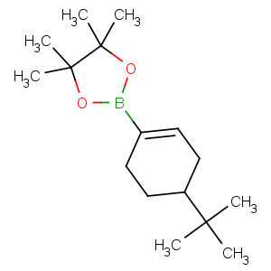 CAS No:287944-06-3 2-(4-tert-butylcyclohexen-1-yl)-4,4,5,5-tetramethyl-1,3,2-dioxaborolane