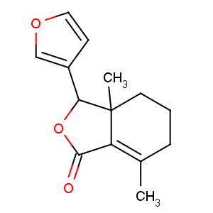 CAS No:28808-62-0 (3R,3aR)-3-(furan-3-yl)-3a,7-dimethyl-3,4,5,<br />6-tetrahydro-2-benzofuran-1-one