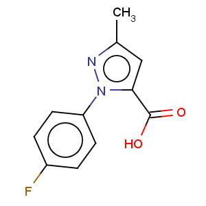 CAS No:288251-65-0 1H-Pyrazole-5-carboxylicacid, 1-(4-fluorophenyl)-3-methyl-