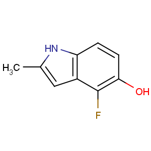 CAS No:288385-88-6 4-fluoro-2-methyl-1H-indol-5-ol