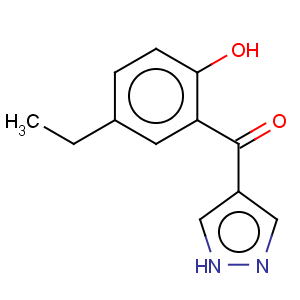 CAS No:288401-57-0 4-(5-Ethyl-2-hydroxybenzoyl)pyrazole