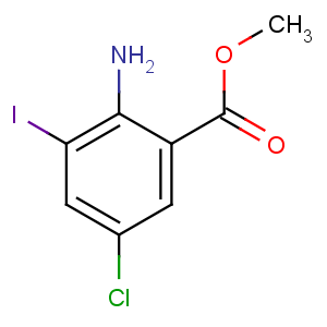 CAS No:289039-84-5 methyl 2-amino-5-chloro-3-iodobenzoate