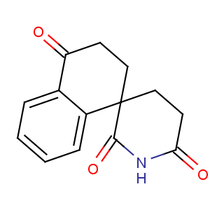 CAS No:2897-83-8 spiro[2,3-dihydronaphthalene-4,3'-piperidine]-1,2',6'-trione