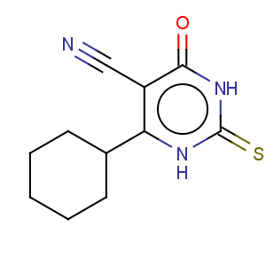CAS No:290313-19-8 4-Cyclohexyl-2-mercapto-6-oxo-1,6-dihydropyrimidine-5-carbonitrile