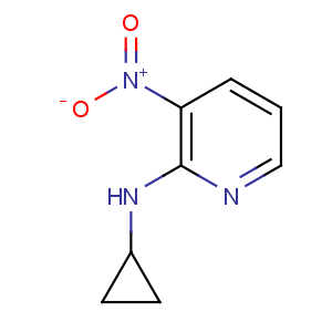 CAS No:290313-20-1 N-cyclopropyl-3-nitropyridin-2-amine