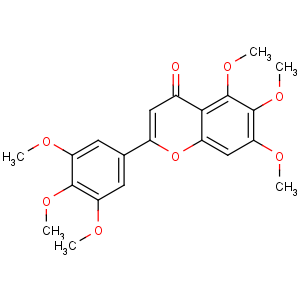 CAS No:29043-07-0 5,6,7-trimethoxy-2-(3,4,5-trimethoxyphenyl)chromen-4-one