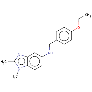 CAS No:292052-59-6 N-[(4-ethoxyphenyl)methyl]-1,2-dimethyl-benzoimidazol-5-amine