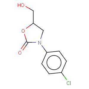 CAS No:29218-25-5 2-Oxazolidinone,3-(4-chlorophenyl)-5-(hydroxymethyl)-