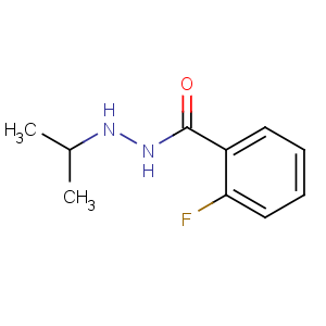 CAS No:2925-00-0 Benzoic acid,2-fluoro-, 2-(1-methylethyl)hydrazide
