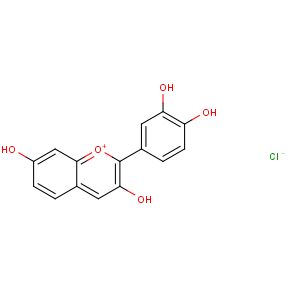 CAS No:2948-76-7 2-(3,4-dihydroxyphenyl)chromenylium-3,7-diol