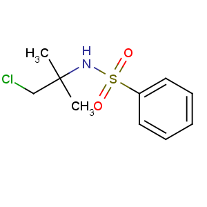 CAS No:2948-79-0 Benzenesulfonamide,N-(2-chloro-1,1-dimethylethyl)-