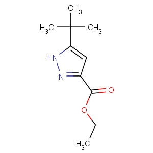 CAS No:294852-57-6 ethyl 5-tert-butyl-1H-pyrazole-3-carboxylate