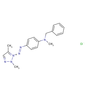 CAS No:29508-47-2 N-benzyl-4-[(2,<br />5-dimethyltriazol-1-ium-1-yl)diazenyl]-N-methylaniline