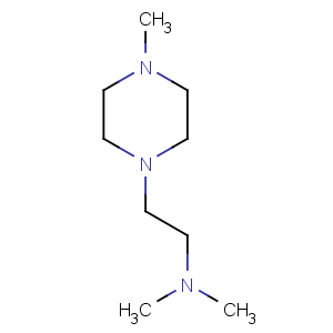 CAS No:29589-40-0 Ethanamine,N,N-dimethyl(4-methyl-1-piperazinyl)-