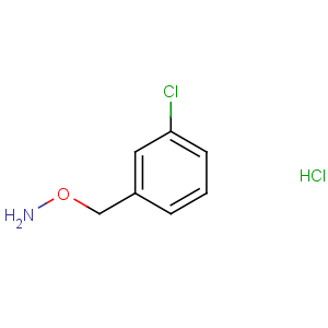CAS No:29605-78-5 Hydroxylamine,O-[(3-chlorophenyl)methyl]-, hydrochloride (1:1)
