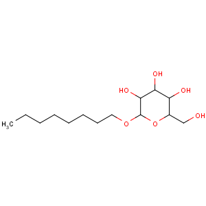 CAS No:29836-26-8 (2R,3S,4S,5R,6R)-2-(hydroxymethyl)-6-octoxyoxane-3,4,5-triol