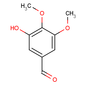 CAS No:29865-90-5 3-hydroxy-4,5-dimethoxybenzaldehyde