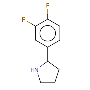 CAS No:298690-75-2 Pyrrolidine,2-(3,4-difluorophenyl)-