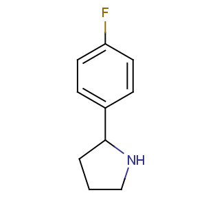 CAS No:298690-89-8 (2R)-2-(4-fluorophenyl)pyrrolidine