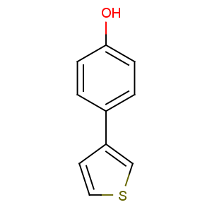 CAS No:29886-67-7 4-thiophen-3-ylphenol