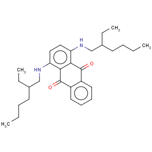 CAS No:29887-08-9 9,10-Anthracenedione,1,4-bis[(2-ethylhexyl)amino]-