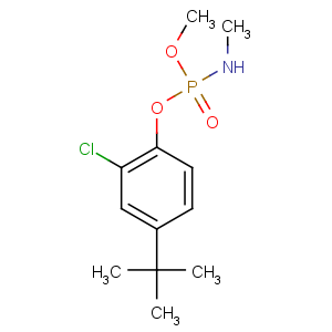 CAS No:299-86-5 N-[(4-tert-butyl-2-chlorophenoxy)-methoxyphosphoryl]methanamine